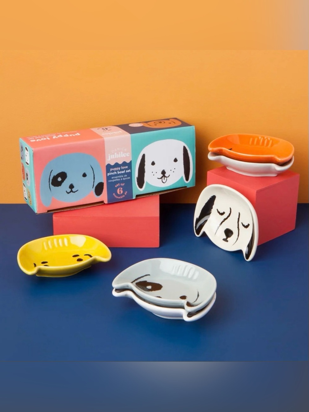 Danica Puppy Love Pinch Bowl Set